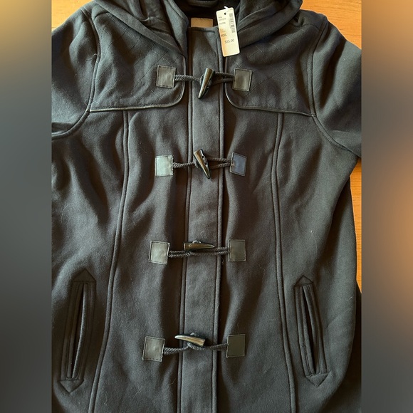 Reitman’s Coat, Black, BNWT (zipper, snap button & horn button closure) - Picture 2 of 5